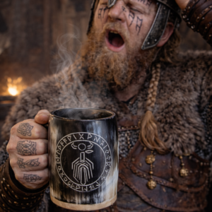 ⚔️ Odin Allfather Coffee Mug — 12–15 oz